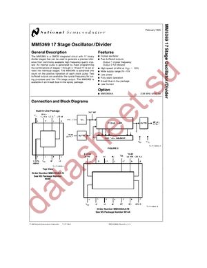 MM5369AA/N datasheet  